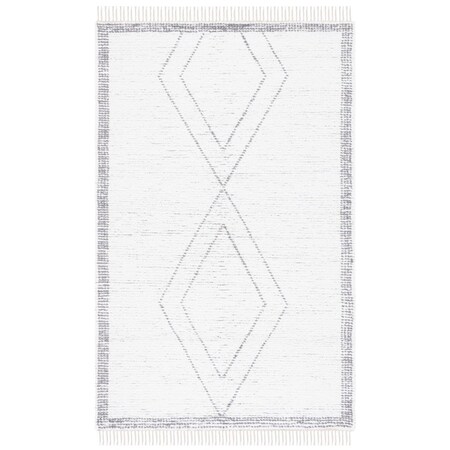 Safavieh 6 x 9 ft. Casablanca Hand Woven Rectangle Area Rug Ivory & Grey CSB457A-6